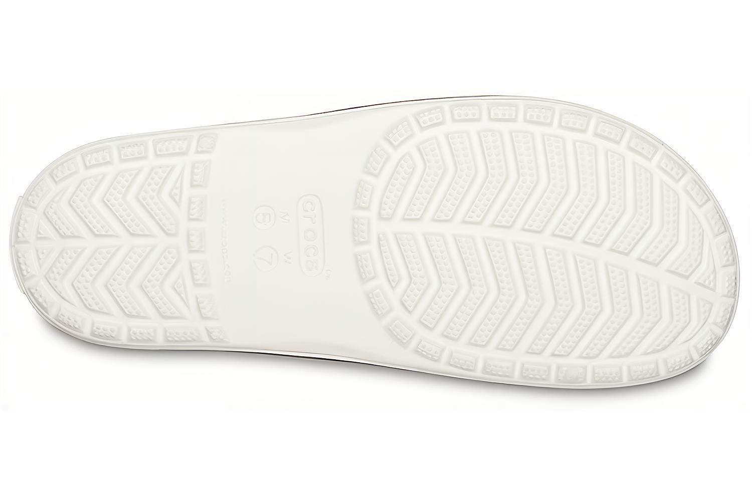 Shop Crocs Crocband lll Slippers White 205733-103