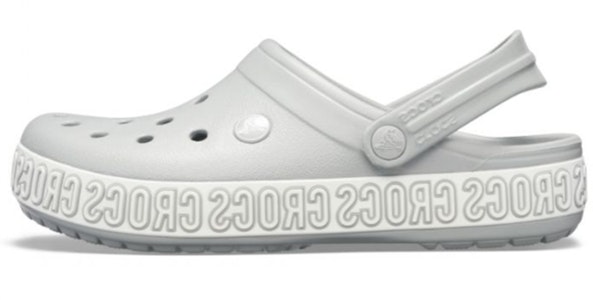 Sandal Crocs Crocband Logo Mania Abu-Abu Pantai 205914-00J Buy Sandal Crocs Crocband Logo Mania Abu-Abu Pantai 205914-00J