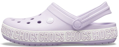 卡骆驰 Crocband Logo Mania 洞洞鞋 '淡紫色' 205914-549 Buy 卡骆驰 Crocband Logo Mania 洞洞鞋 '淡紫色' 205914-549