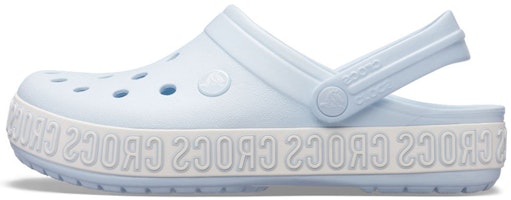 Crocs Crocband Logo Mania Clogs 'Sky Blue' 205914-4KA Crocs Crocband Logo Mania Clogs 'Sky Blue' 205914-4KA