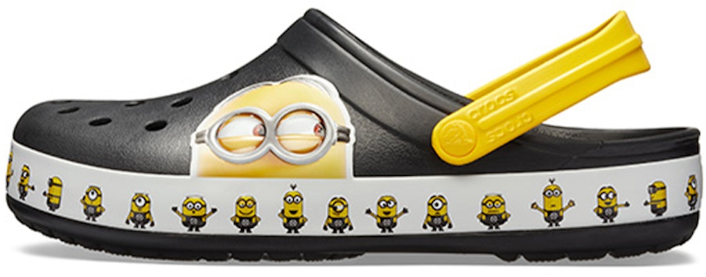 Crocs Crocband Minions Clogs 'Black Yellow' 205729-90H Buy Crocs Crocband Minions Clogs 'Black Yellow' 205729-90H