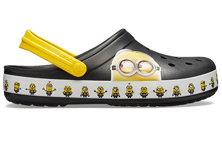 Order Crocs Crocband Minions Clogs 'Black Yellow' 205729-90H