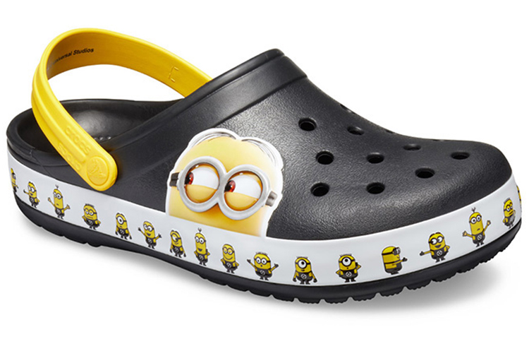 Crocs Crocband Minions Clogs 'Black Yellow' 圖 3