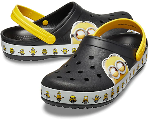 Crocs Crocband Minions Clogs 'Black Yellow' 205729-90H Shop Crocs Crocband Minions Clogs 'Black Yellow' 205729-90H