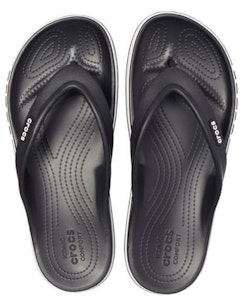 Crocs卡駱馳 Crocband 防滑夾腳 拖鞋 男女同款 黑色 Shop Crocs卡駱馳 Crocband 防滑夾腳 拖鞋 男女同款 黑色