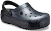 Lookbook Crocs Crocband Platform Metallic Clogs 'Black' 205912-002