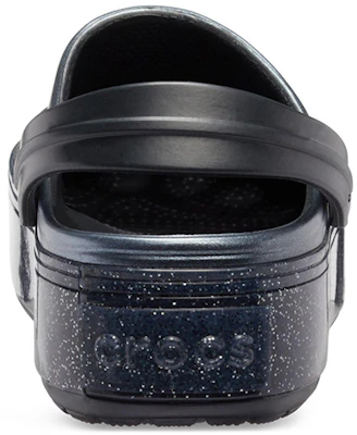 Crocs Crocband Platform Metallic Clogs 'Black' 205912-002 Details for Crocs Crocband Platform Metallic Clogs 'Black' 205912-002