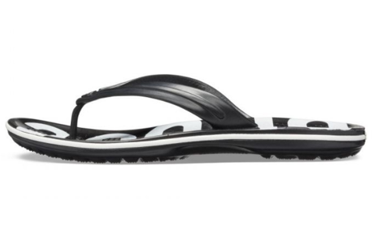 Crocs Crocband Printed Flip Flip-Flops Black White 205943-066