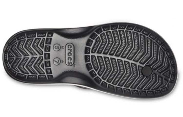 Crocs Crocband Printed Flip Flip-Flops Black White 圖 5