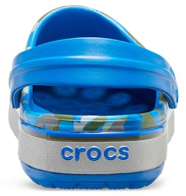 Crocs Crocband Bedruckte Sandalen Blau Camouflage Unisex 205834-4JU Shop Crocs Crocband Bedruckte Sandalen Blau Camouflage Unisex 205834-4JU