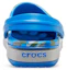 Shop Crocs Crocband Bedruckte Sandalen Blau Camouflage Unisex 205834-4JU