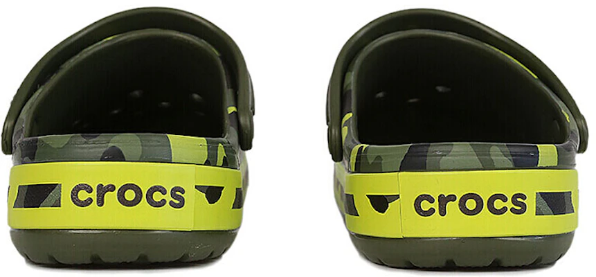 Crocs Crocband Seasonal Graphic 'Military Green Camo' 205579-30L Purchase Crocs Crocband Seasonal Graphic 'Military Green Camo' 205579-30L