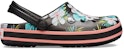 Crocs Crocband Grafik Musim 'Hitam Putih Merah Jambu' 205579-0CV