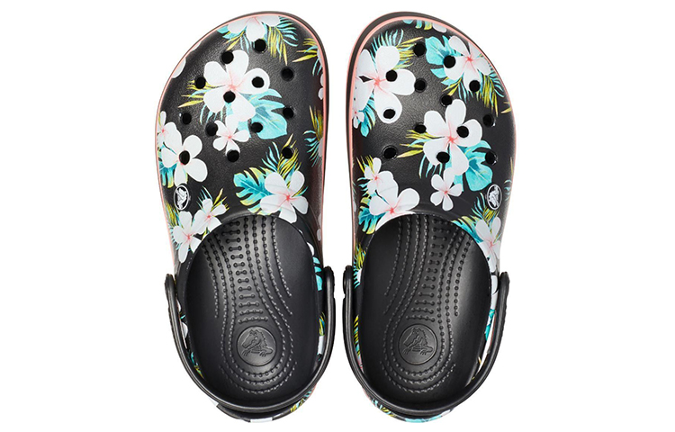 Purchase Crocs Crocband Seasonal Graphic Clogs 'Black White Pink' 205579-0CV