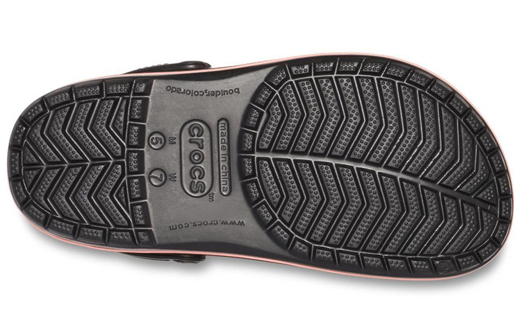 Sizing Crocs Crocband Seasonal Graphic Clogs 'Black White Pink' 205579-0CV
