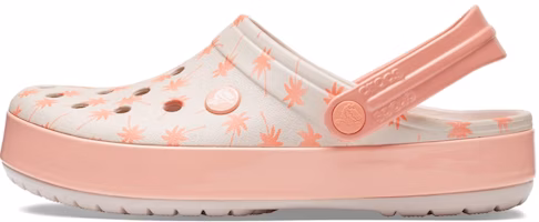 Crocs Crocband Seasonal Graphic Clogs 'Pink White' 205579-6PR Crocs Crocband Seasonal Graphic Clogs 'Pink White' 205579-6PR