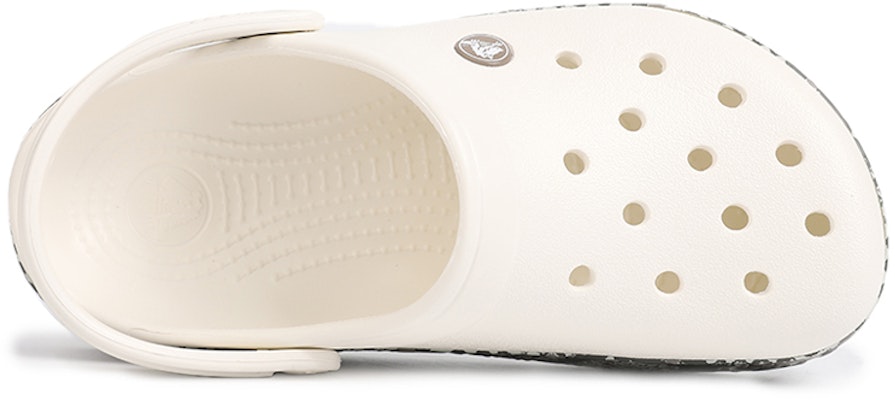 クロックス クロックバンド スネークプリント クロッグ 'ホワイト ブラック' 206380-13T 206380-13T Lookbook クロックス クロックバンド スネークプリント クロッグ 'ホワイト ブラック' 206380-13T 206380-13T