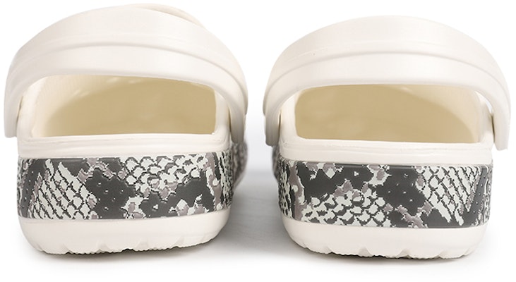 クロックス クロックバンド スネークプリント クロッグ 'ホワイト ブラック' 206380-13T 206380-13T Shop クロックス クロックバンド スネークプリント クロッグ 'ホワイト ブラック' 206380-13T 206380-13T