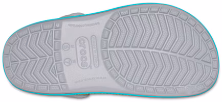 Sizing Crocs 卡骆班 克骆格 拉链圖案 洞洞涼鞋 灰藍黃