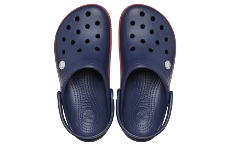 Crocs Crocband Zipper Band Clogs 'Navy Red' 圖 5