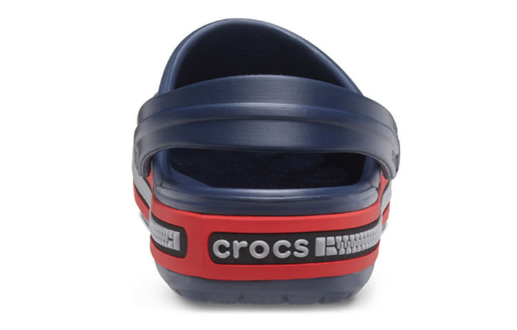 Details for Crocs Crocband Zipper Band Clogs 'Navy Red' 206594-4SA