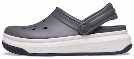 Crocs Crocsband Full Force Thick Sole Gray Sandals 206122-07I Crocs Crocsband Full Force Thick Sole Gray Sandals 206122-07I