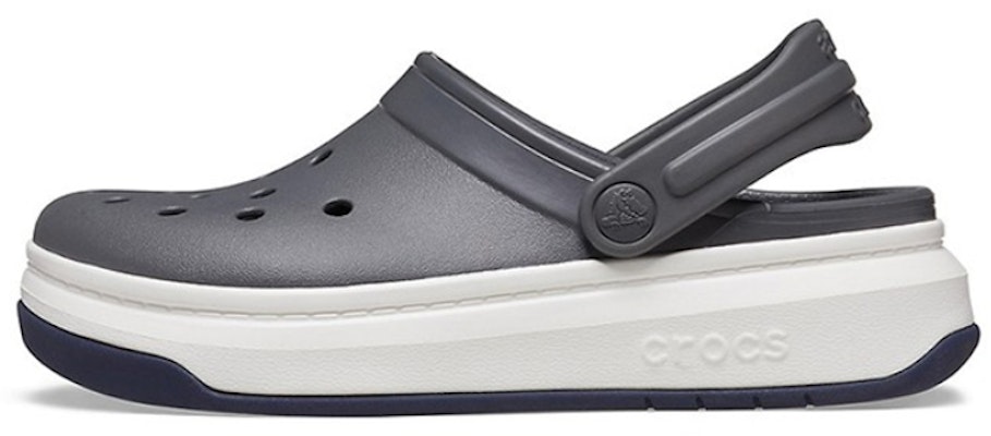 Crocs Crocsband Full Force Thick Sole Gray Sandals 206122-07I Buy Crocs Crocsband Full Force Thick Sole Gray Sandals 206122-07I