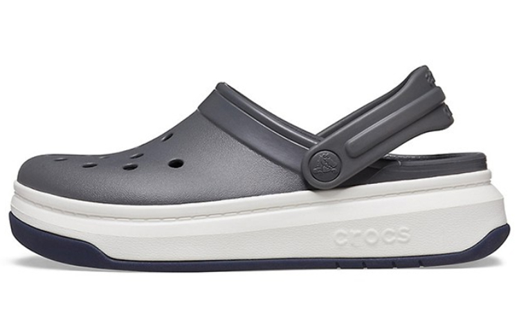 Crocs Crocsband Full Force Thick Sole Gray Sandals 206122-07I