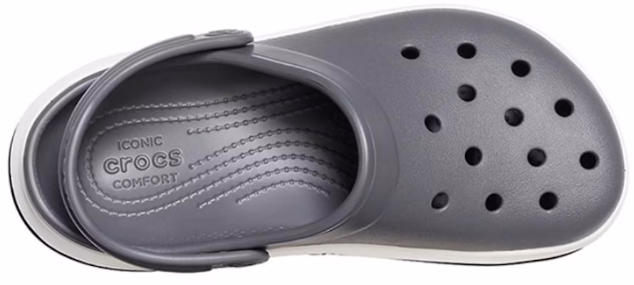 乐步 Crocsband 厚底灰色凉鞋 206122-07I Lookbook 乐步 Crocsband 厚底灰色凉鞋 206122-07I