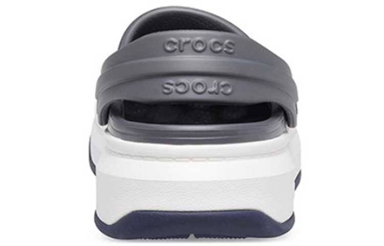 Shop 乐步 Crocsband 厚底灰色凉鞋 206122-07I