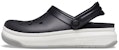 Sandal Crocsband Full Force Tapak Tebal Hitam Putih Unisex Crocs 206122-066