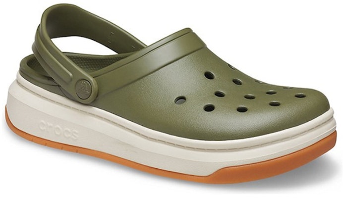 Crocs Crocsband Full Force Thick Sole Sandals Green Unisex 206122-34E Order Crocs Crocsband Full Force Thick Sole Sandals Green Unisex 206122-34E