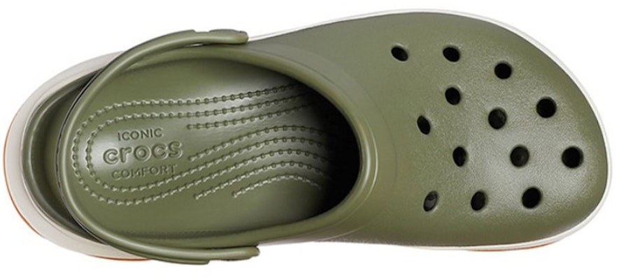 Crocs Crocsband Full Force Thick Sole Sandals Green Unisex 206122-34E Shop Crocs Crocsband Full Force Thick Sole Sandals Green Unisex 206122-34E