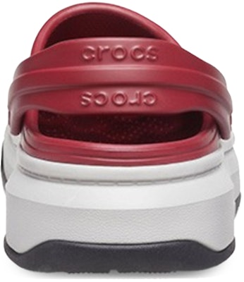 Crocs Crocsband Full Force Thick Sole Sandals Red White 206122-6RU Purchase Crocs Crocsband Full Force Thick Sole Sandals Red White 206122-6RU