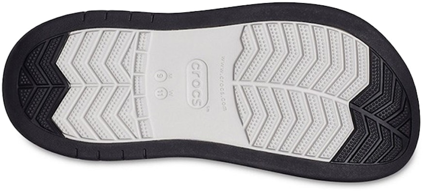 Crocs Crocsband Full Force Thick Sole Sandals Red White 206122-6RU Details for Crocs Crocsband Full Force Thick Sole Sandals Red White 206122-6RU
