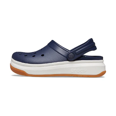 Crocs Crocsband Full Force Thick Sole Sandals Unisex Blue White