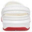 Shop Crocs Crocsband Full Force Tapak Tebal Sandal Putih Merah Unisex 206122-100