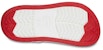 Crocs Crocsband Full Force Tapak Tebal Sandal Putih Merah Unisex 206122-100