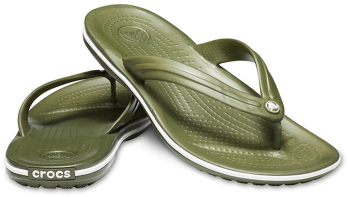 Crocs Croqs Classic Comfort Flip-Flops 'Army Green' - Selipar Ringan Hijau Tentera 11033-37P Lookbook Crocs Croqs Classic Comfort Flip-Flops 'Army Green' - Selipar Ringan Hijau Tentera 11033-37P