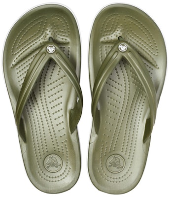Crocs Croqs Classic Comfort Flip-Flops 'Army Green' - Selipar Ringan Hijau Tentera 11033-37P Shop Crocs Croqs Classic Comfort Flip-Flops 'Army Green' - Selipar Ringan Hijau Tentera 11033-37P