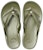 Crocs Croqs Classic Comfort Flip-Flops 'Army Green' - Selipar Ringan Hijau Tentera 11033-37P