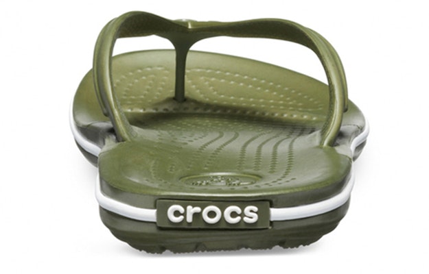 Crocs Croqs Classic Comfort Lightweight Flip-Flops 'Army Green' 11033-37P Purchase Crocs Croqs Classic Comfort Lightweight Flip-Flops 'Army Green' 11033-37P