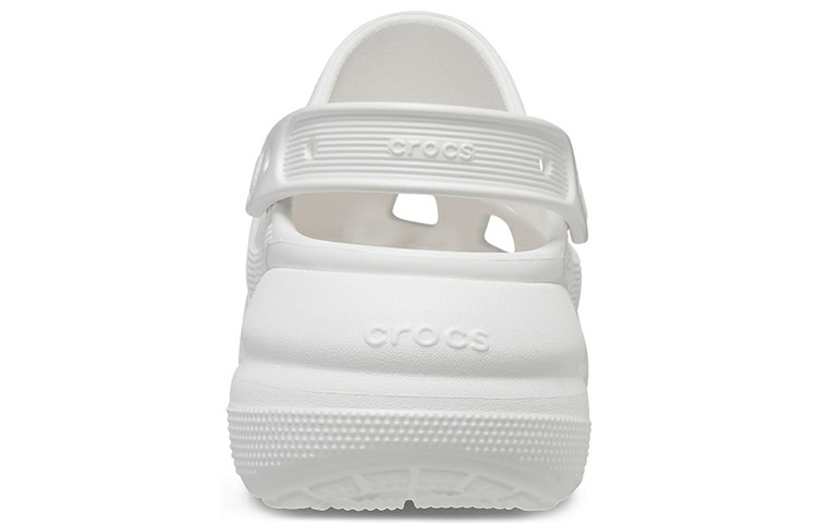 Sizing Crocs卡駱馳 Classic clog 泡芙鞋 運動涼鞋 男女同款 白色