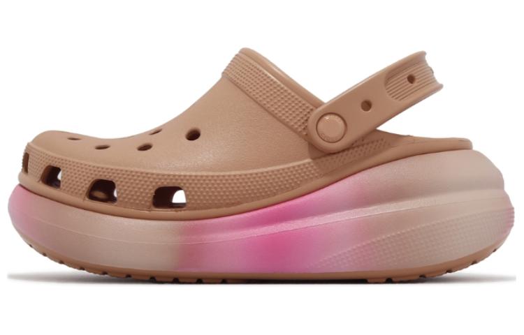 Crocs Crush Color Dip Clogs 'Tan Pink' 208986-2CD