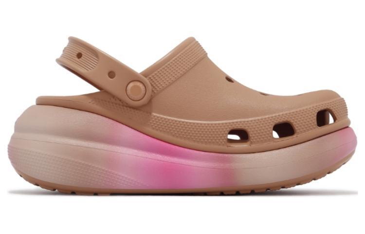 Order Crocs卡樂趣 Crush Color Dip Clog 洞洞拖 雙性款式 棕色