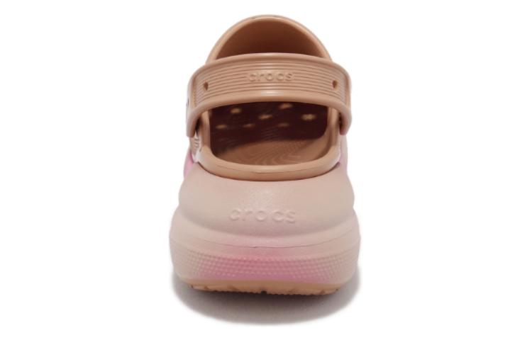 Lookbook Crocs卡樂趣 Crush Color Dip Clog 洞洞拖 雙性款式 棕色