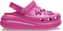 Order Crocs Crush High Shine Clogs 'Electric Pink' - Merah Jambu Mengkilap 209285-6QQ