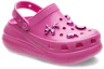 Lookbook Crocs Crush High Shine Clogs 'Electric Pink' - Merah Jambu Mengkilap 209285-6QQ