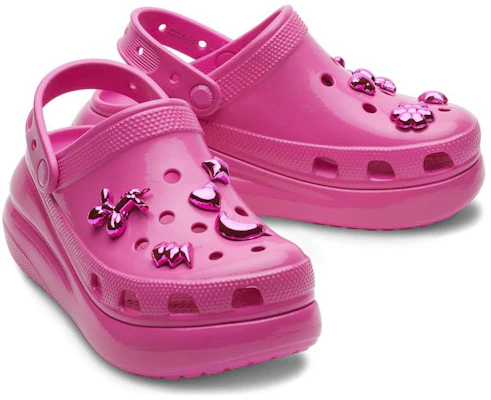 Crocs Crush High Shine Clogs 'Electric Pink' - Merah Jambu Mengkilap 209285-6QQ Shop Crocs Crush High Shine Clogs 'Electric Pink' - Merah Jambu Mengkilap 209285-6QQ
