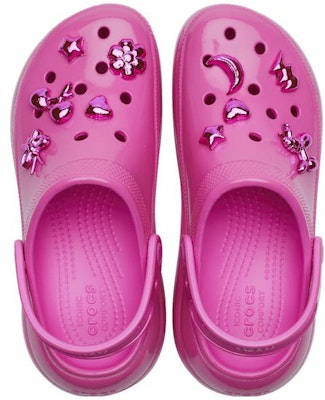 Crocs Crush High Shine Clogs 'Electric Pink' 209285-6QQ Purchase Crocs Crush High Shine Clogs 'Electric Pink' 209285-6QQ